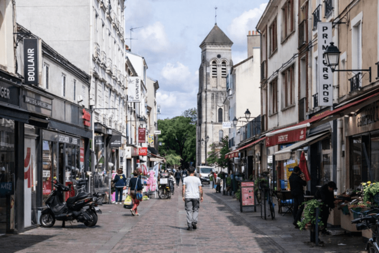 Créteil rue commerçante, rue pietonne