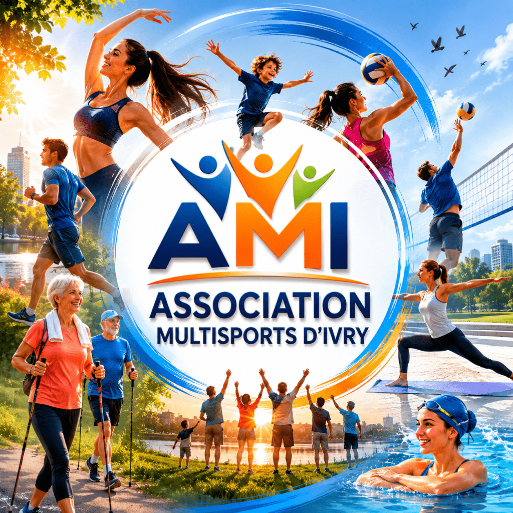 Association Multisports d'Ivry (AMI) proposant des activités sportives, de loisirs et de bien-être pour tous les âges à Ivry-sur-Seine