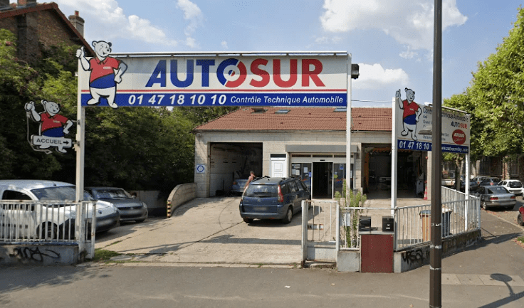 Centre AUTOSUR Contrôle Technique Automobile à Vitry-sur-Seine spécialisé dans le contrôle technique auto et moto.