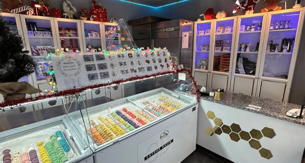 interieur de Cayeux David – Macarons de Paris
