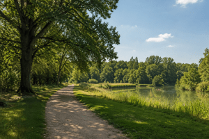 Promenade au Domaine régional du Piple à Boissy-Saint-Léger dans le Val-de-Marne
