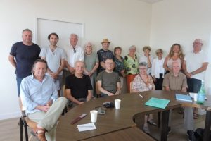 Les membres de la nouvelle association de Brandivy réunis lors de leur assemblée pour défendre le patrimoine naturel, sportif et culturel breton dans le Morbihan.