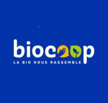 Logo Biocoop, enseigne française de magasins bio et de produits issus de l'agriculture biologique.