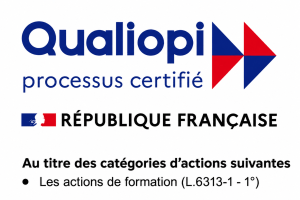 Logo Qualiopi – Processus certifié par la République française pour les actions de formation (article L.6313-1-1°).