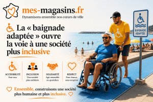 Baignade adaptée favorisant l’accessibilité et l’inclusion des personnes en situation de handicap