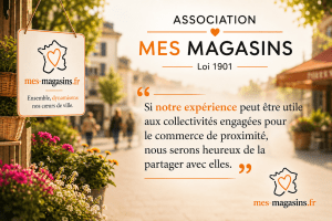 MES MAGASINS partage son expérience avec les collectivités pour soutenir le commerce de proximité