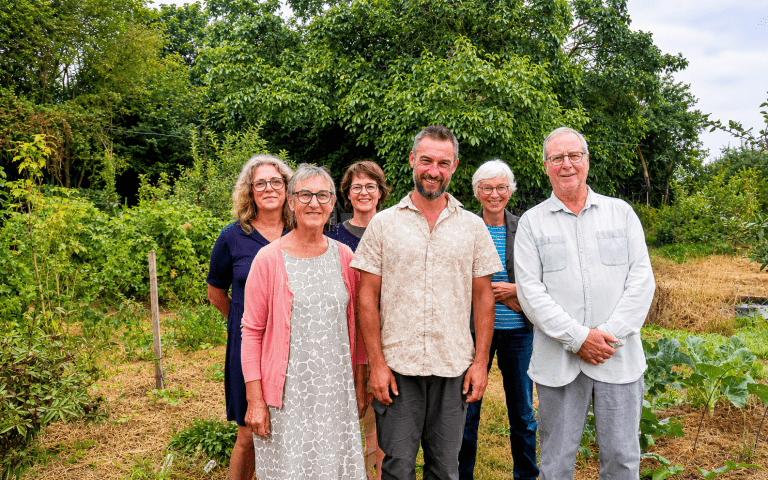 Membres de l’association Nerzh-Buhez à Plouguiel (22220)