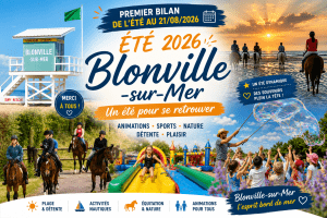 Premier bilan de l’été 2026 à Blonville-sur-Mer (14910), entre plage, animations, sport et nature
