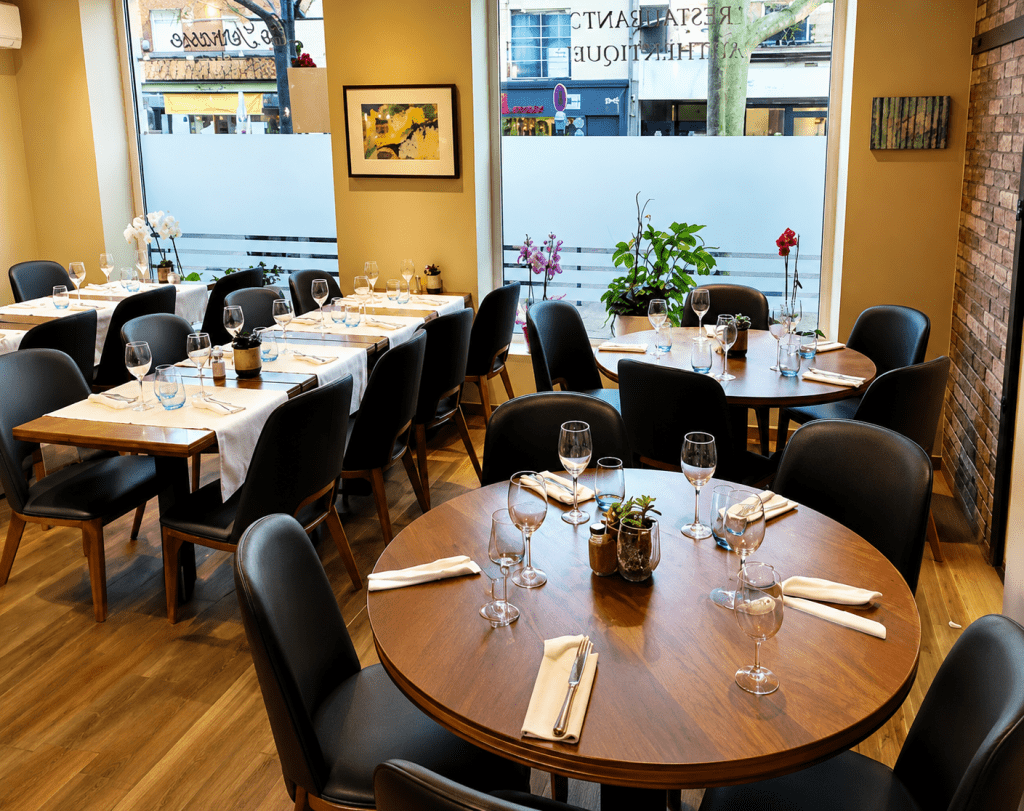 Salle du restaurant La Terrasse à Aulnay-sous-Bois (93600)