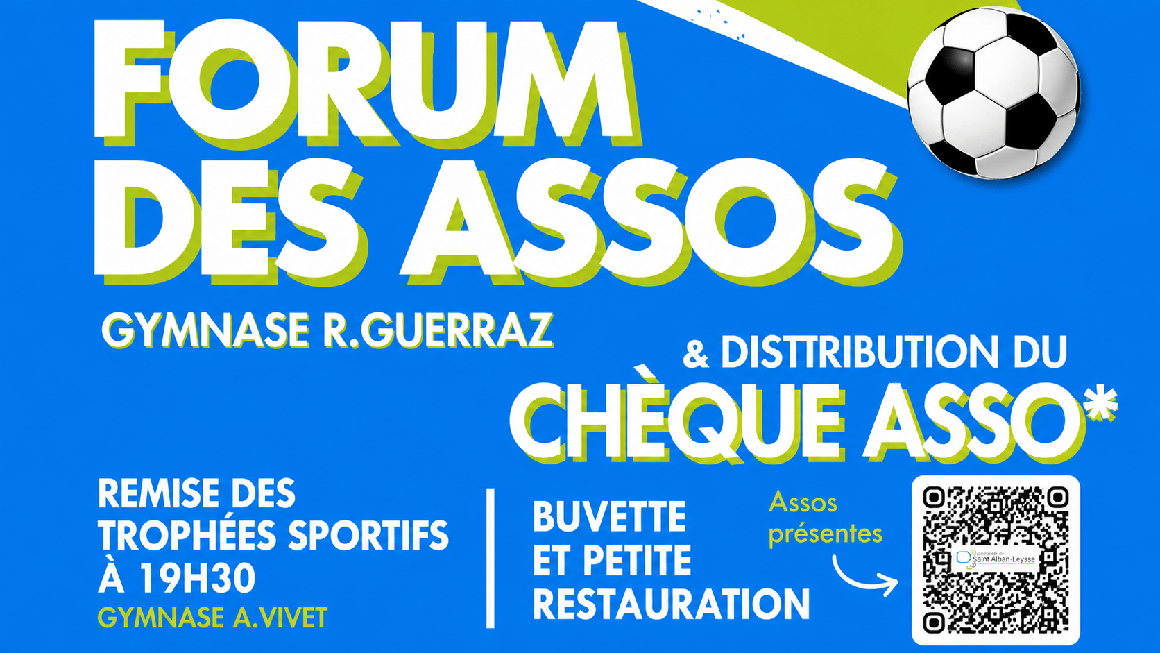 Saint-Alban-Leysse (73230) : Forum des associations 2026