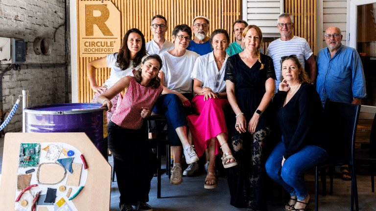 Équipe de Circul’R à Rochefort (17300) pour le salon des goodies éco-responsables