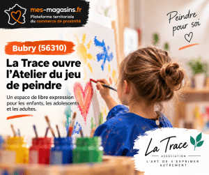 Atelier du jeu de peindre La Trace à Bubry (56310)
