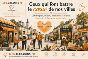 Ceux qui font battre le cœur de nos villes – MES-MAGASINS.FR, plateforme territoriale du commerce de proximité