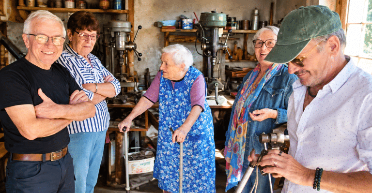 Artisans réunis dans un ancien atelier pour faire vivre la mémoire de Thivet