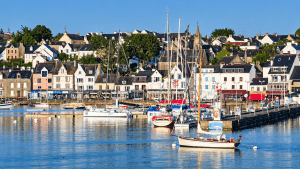 La Trinité-sur-Mer en Bretagne pendant les vacances d’automne des enfants de Vitry-sur-Seine (94400)